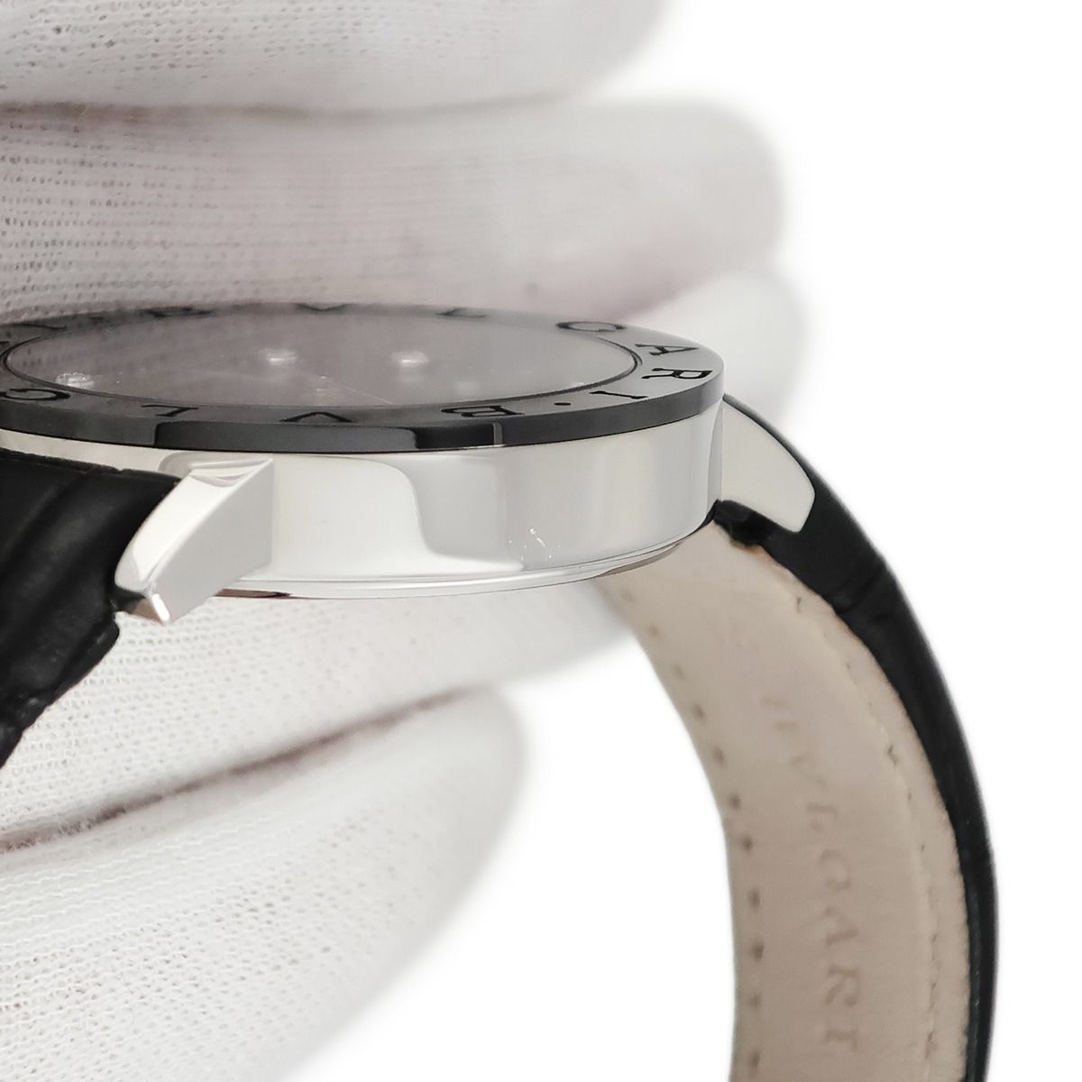  ブルガリ 腕時計 BBL 37 SC 鑑定済み ブランド 自動巻き時計 腕時計(アナログ)