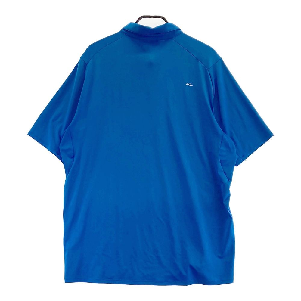 kjus チュース　ゴルフ　メンズ　半袖ポロシャツ サイズ2XL KJUS チュース 半袖ポロシャツ グリーン系 48⁄S 中古
