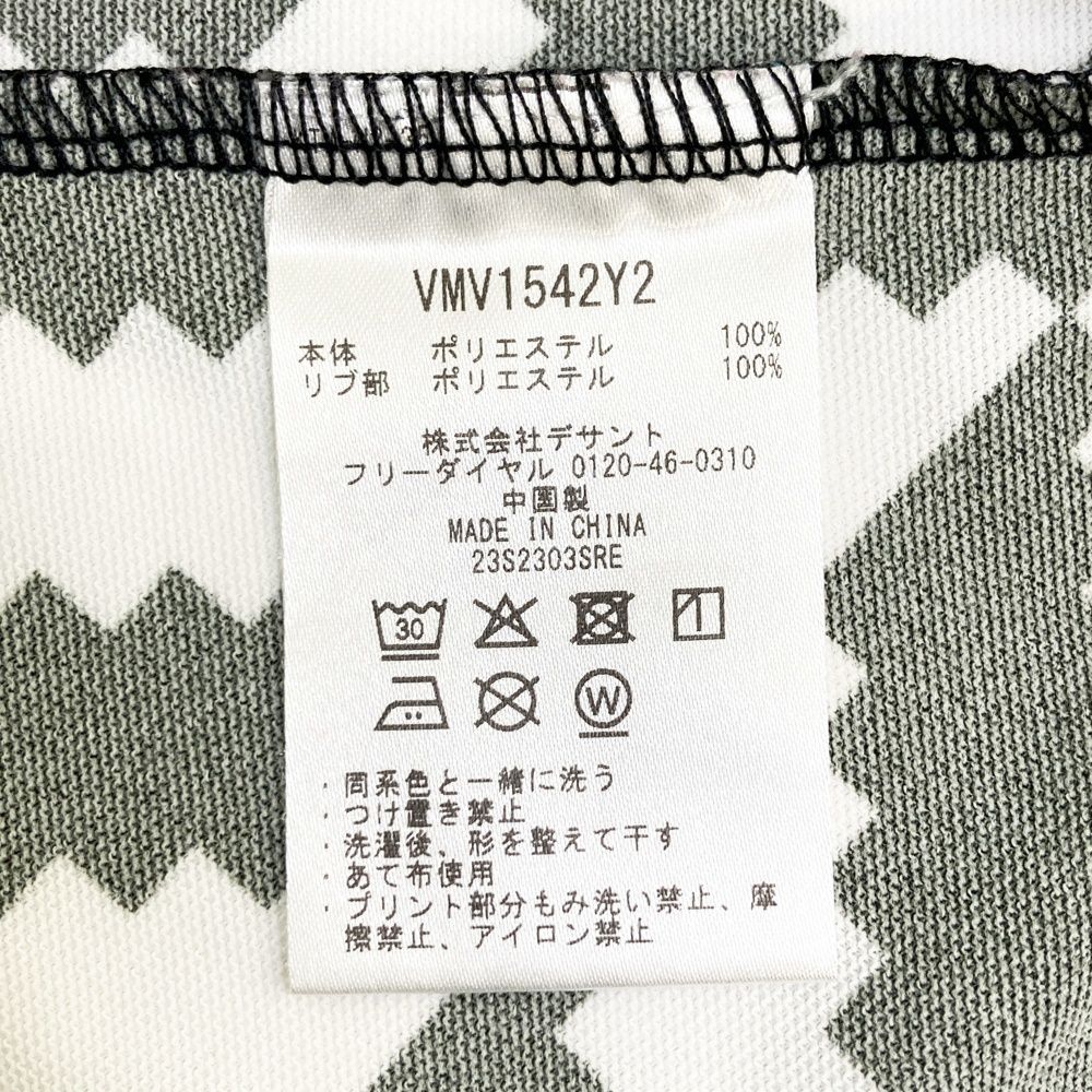 サイズ：40 LANVIN SPORT ランバン スポール ハーフジップ 半袖