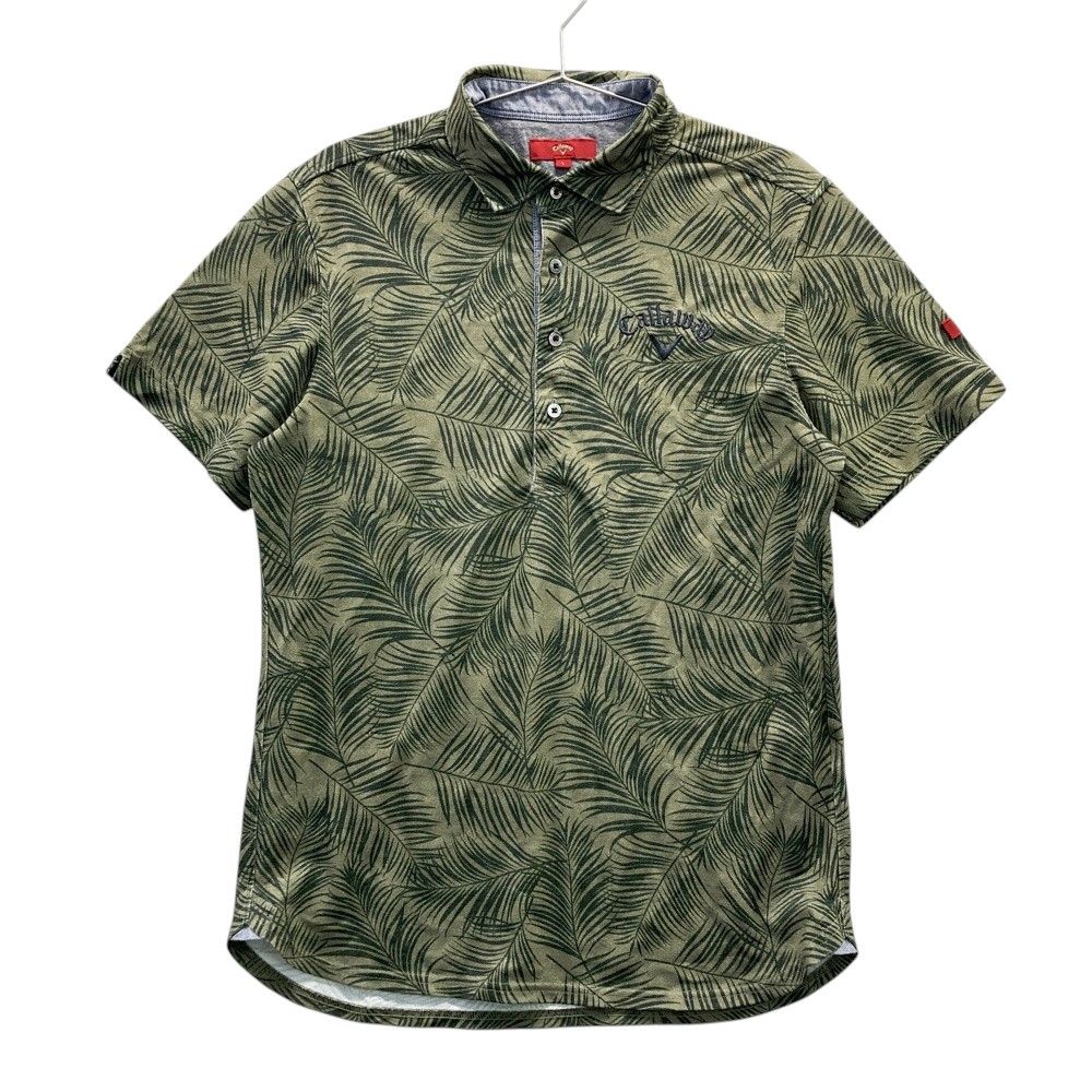 サイズ：L CALLAWAY キャロウェイ レッドレーベル 半袖ポロシャツ