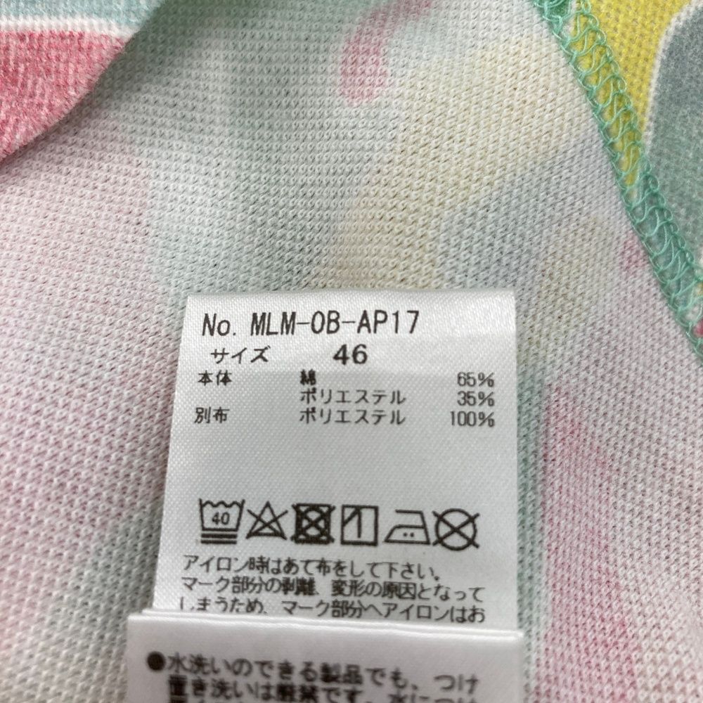 サイズ：46 MARK&LONA マークアンドロナ 半袖ポロシャツ マルチカラー