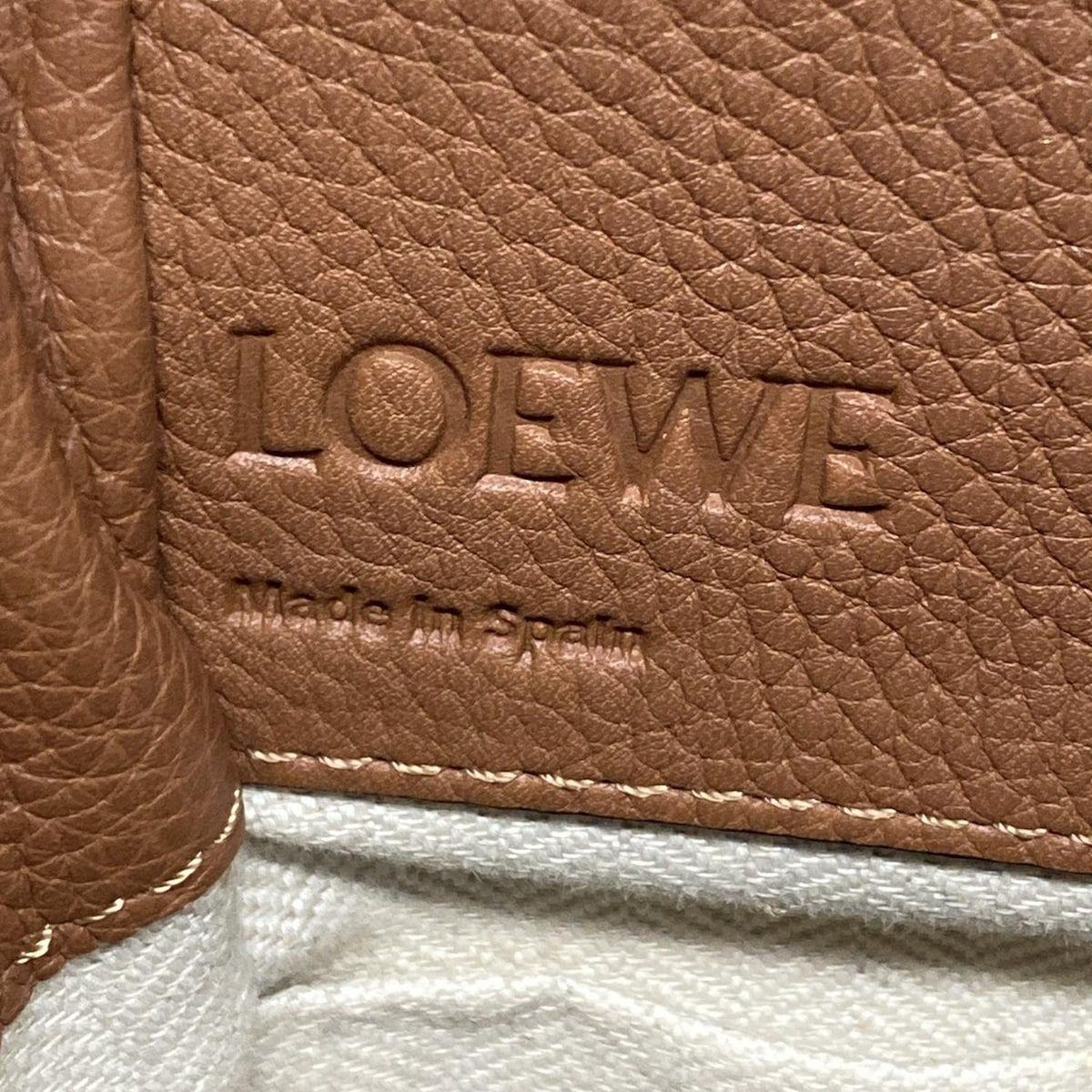 LOEWE ロエベ ハンドバッグ ハンモック ドローストリング フローラル ミニ バッグ 303.30.V07 ブラウン×ダークイエロー×マルチ DECORATOM_COM_BR