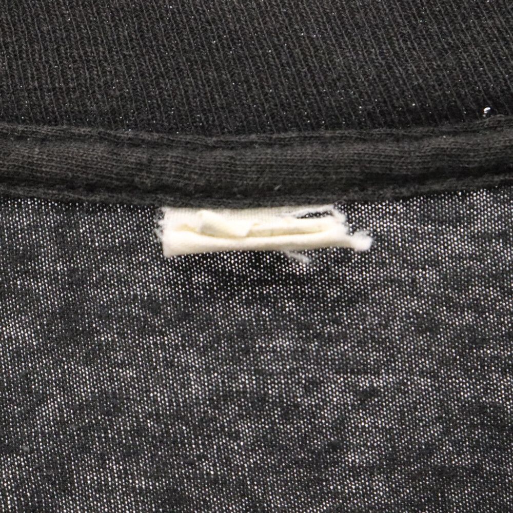 VINTAGE (ヴィンテージ) 80S VINTEGE G.B.H No Need To Panic 1987 Tou TEE フロントプリント半袖Tシャツ カットソー ブラック ヴィンテージ