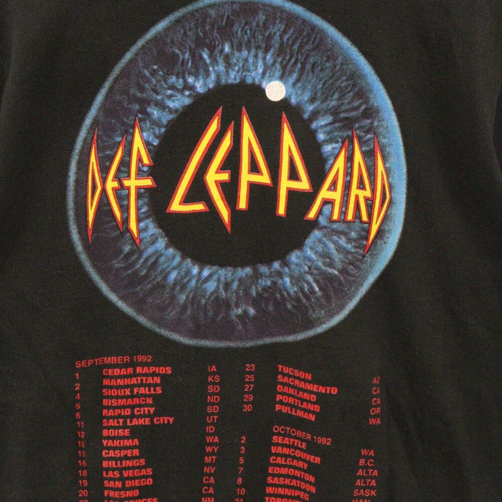90s デフレパード　Def Leppard　ヴィンテージ VINTAGE(ヴィンテージ) 90s DEF LEPPARD ADRENALIZE THE 7-DAYS