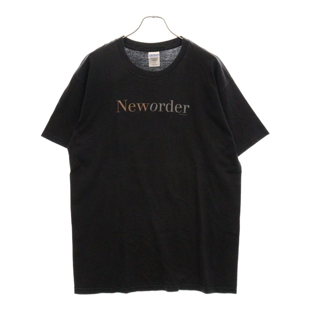 VINTAGE ヴィンテージ 00s 2004 New order ニューオーダー プリント半袖Tシャツ カットソー ブラック