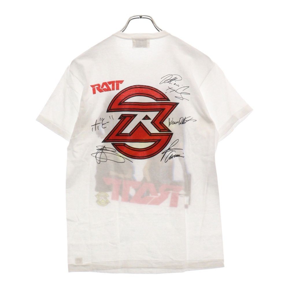 VINTAGE ヴィンテージ 90s RATT REACH FOR THE SKY TEE ラット リッチフォーザスカイ プリント 半袖Tシャツ カットソー バンドT ホワイト