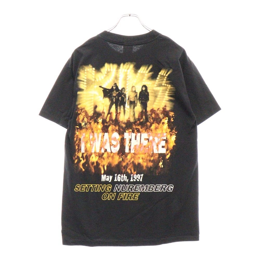 VINTAGE ヴィンテージ 90s KISS ALIVE WORLDWIDE TOUR TEE 両面プリント Tシャツ ブラック