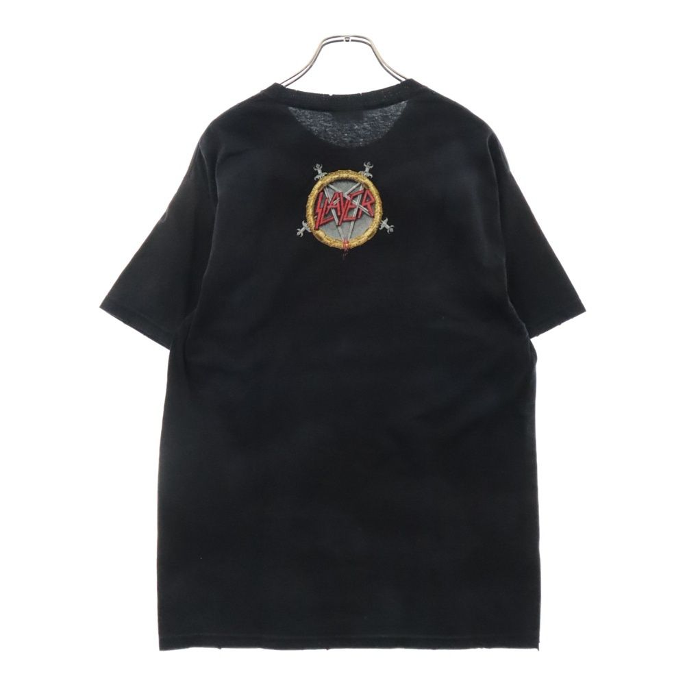 VINTAGE ヴィンテージ 00s SLAYER SILVER EAGLE スレイヤー シルバーイーグルプリント半袖Tシャツ カットソー