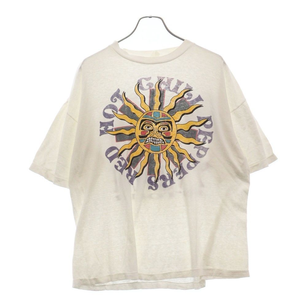 VINTAGE ヴィンテージ 90s RED HOT CHILI PEPPERS EROPLANE 96 TOUR TEE レッドホットチリペッパーズ 両面プリント半袖Tシャツ カットソー ホワイト