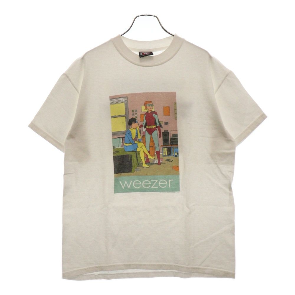 VINTAGE ヴィンテージ 00s Weezer 2004s JAPAN TOUR TEE ウィーザー バンド 両面プリント半袖Tシャツ カットソー ホワイト