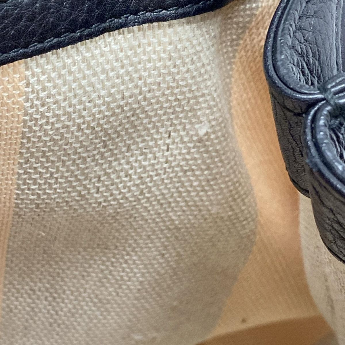 GUCCI グッチ ハンドバッグ バンブーデイリー 370830 黒 レザー DECORATOM_COM_BR