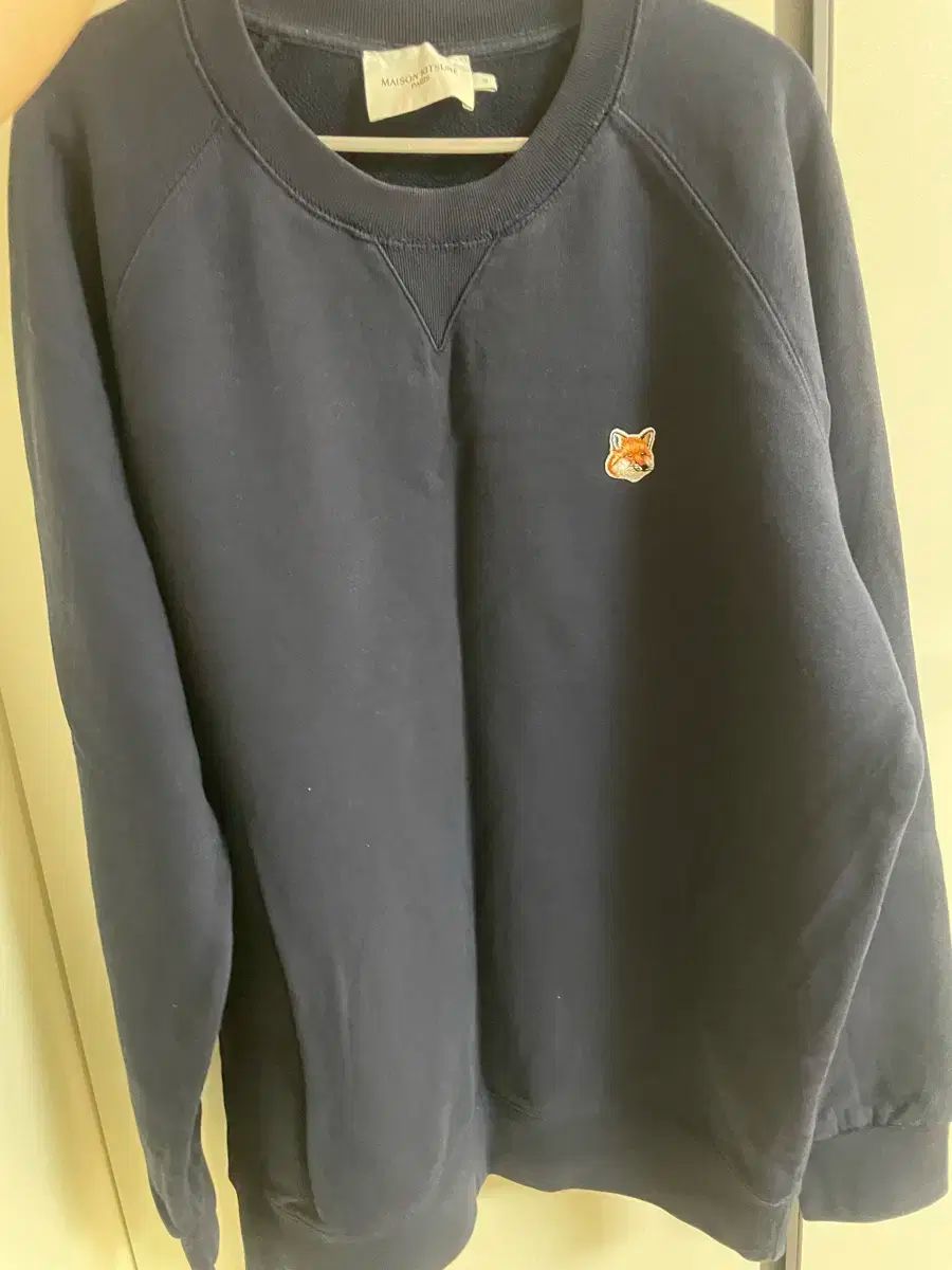 Maison Kitsuné メゾンキツネ スウェット XL ネイビー