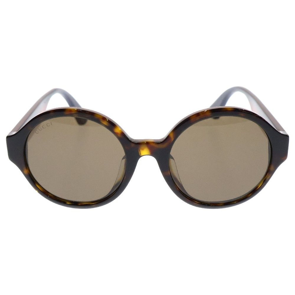 GUCCI グッチ インターロッキングG ラウンド サングラス ブラウン GG0280SA