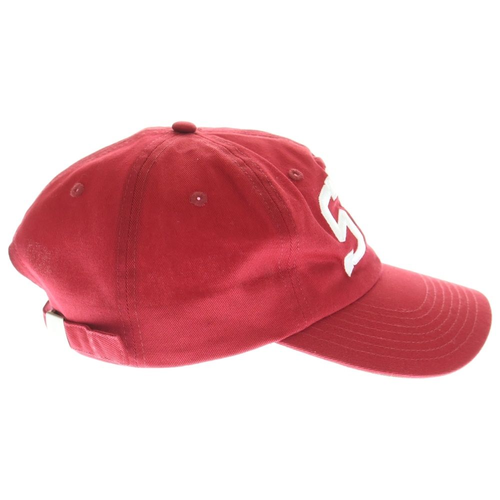 100㎞圏内無料配達 STUSSY ステューシー STU Arch Strapback Cap フロントロゴ刺繍 ベースボール キャップ 帽子 レッド 1311066