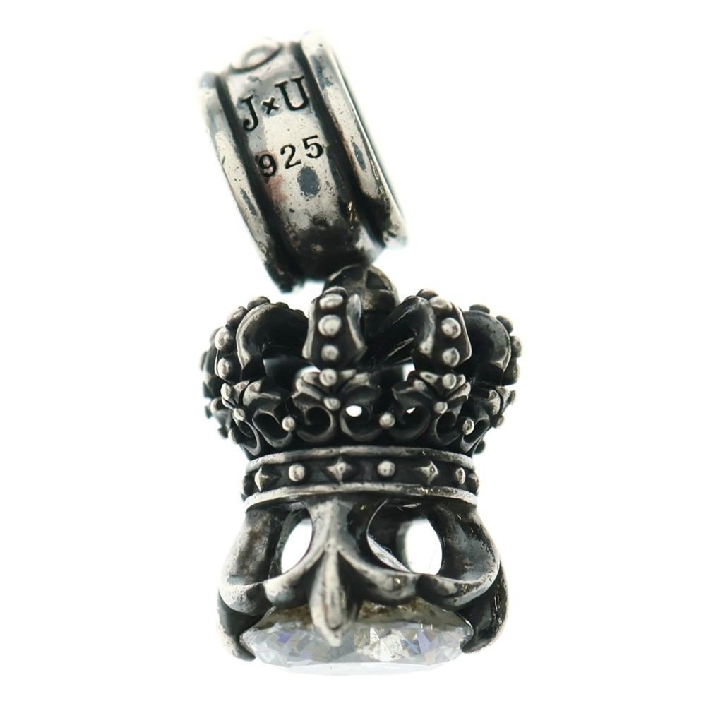 Justin Davis ジャスティンデイヴィス CROWNLET PENDANT SV925 クラウンレット ジルコニア ネックレストップ シルバー SPJ565