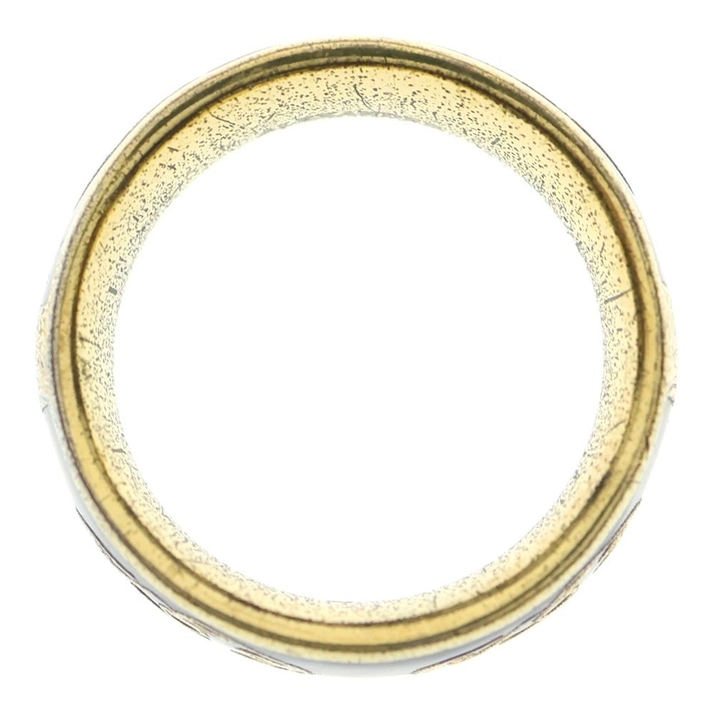 Alexander McQueen アレキサンダーマックイーン スカルリング ブラック ゴールド WWW_SHINETEETH_COM