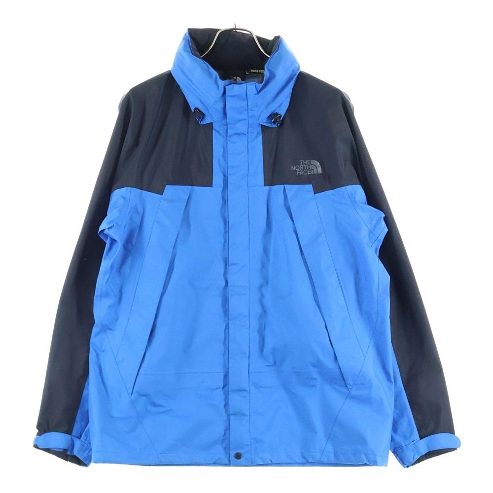THE NORTH FACE ザノースフェイス MOUNTAIN RAINTEX GORE-TEX ナイロン レイン マウンテンジャケット フーディー ナイロンパンツ セットアップ ゴアテックス ブルー NP10990