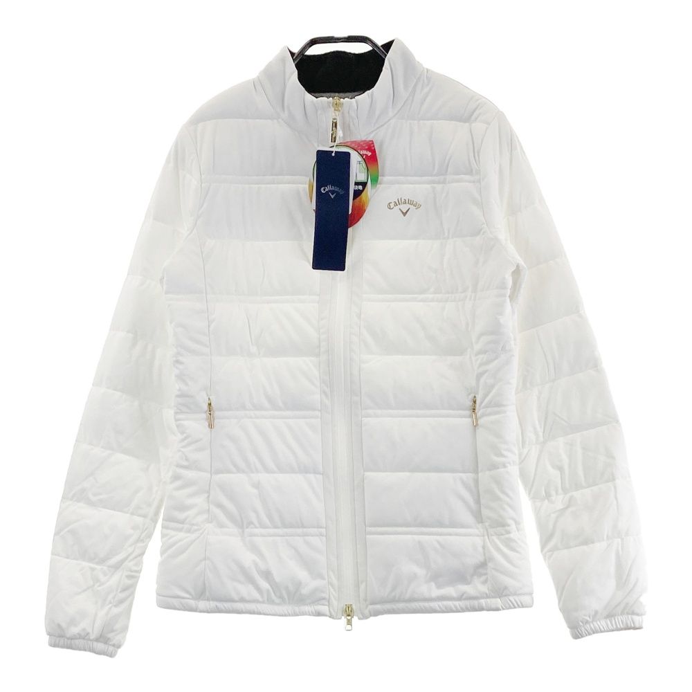 サイズ L CALLAWAY キャロウェイ 中綿ジップジャケット ホワイト系 240101434421 ゴルフウェア レディース ストスト