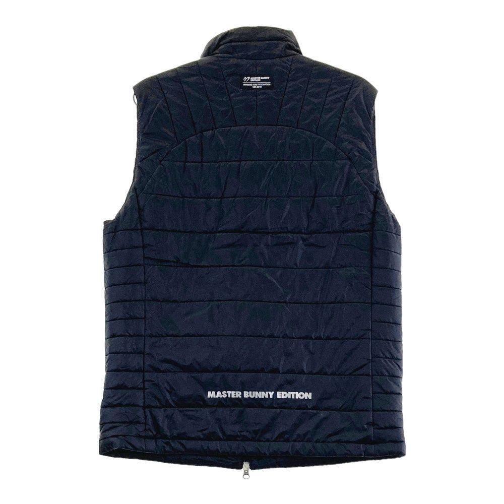サイズ 6 MASTER BUNNY EDITION マスターバニーエディション 中綿 ジップベスト ブラック系 240101450693 ゴルフウェア メンズ ストスト