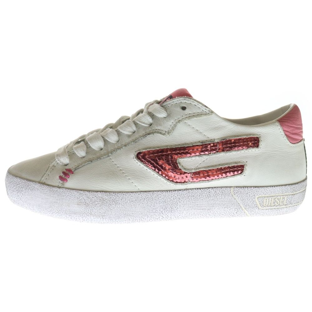 DIESEL ディーゼル スニーカー レディース ホワイト 23.0cm ディーゼル