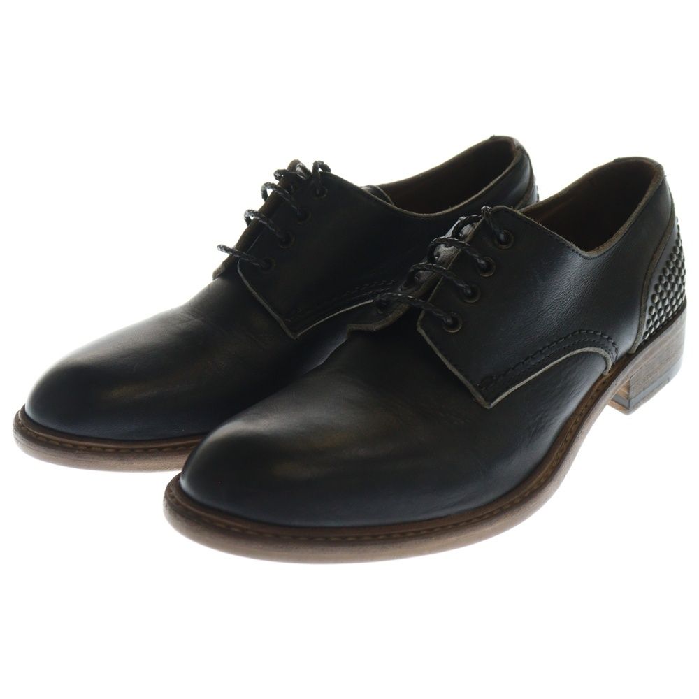 BUTTERO ブッテロ スタッズ レザー ドレスシューズ ブラック レディース B 5150