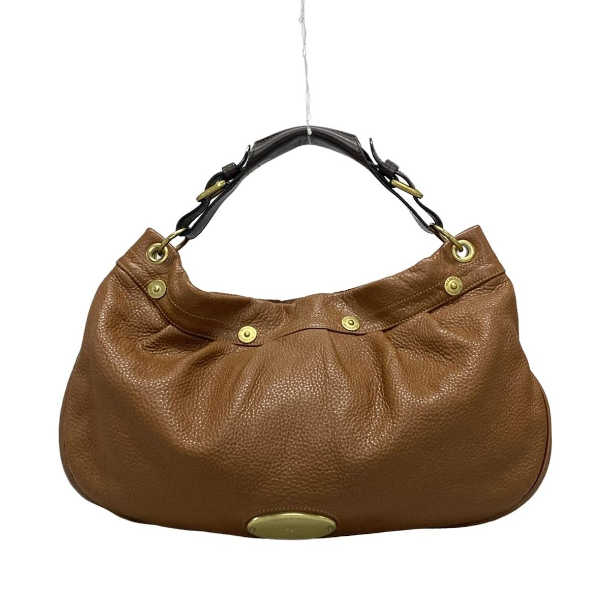 MULBERRY マルベリー ハンドバッグ Mitzy ミッツィ ブラウン×ダークブラウン レザー
