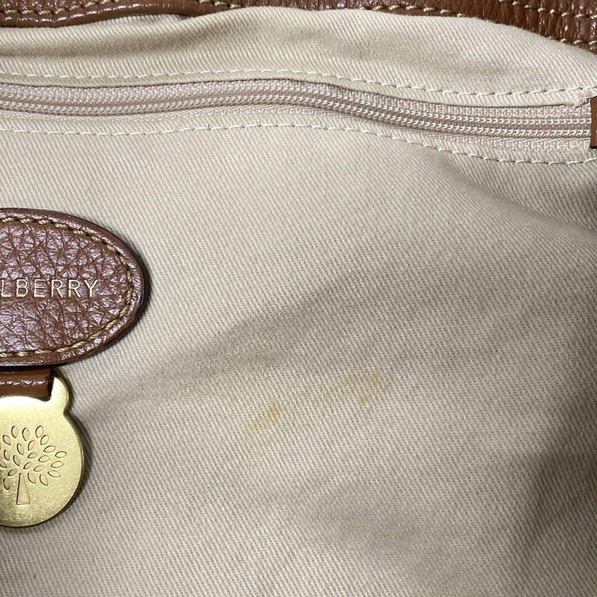 ブラウン×ダークブラウン レザー