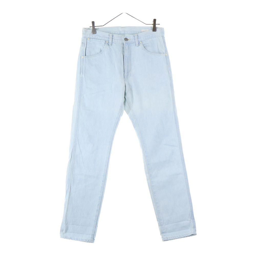 COMOLI (コモリ) アイス ウォッシュ ストレートデニムパンツ 