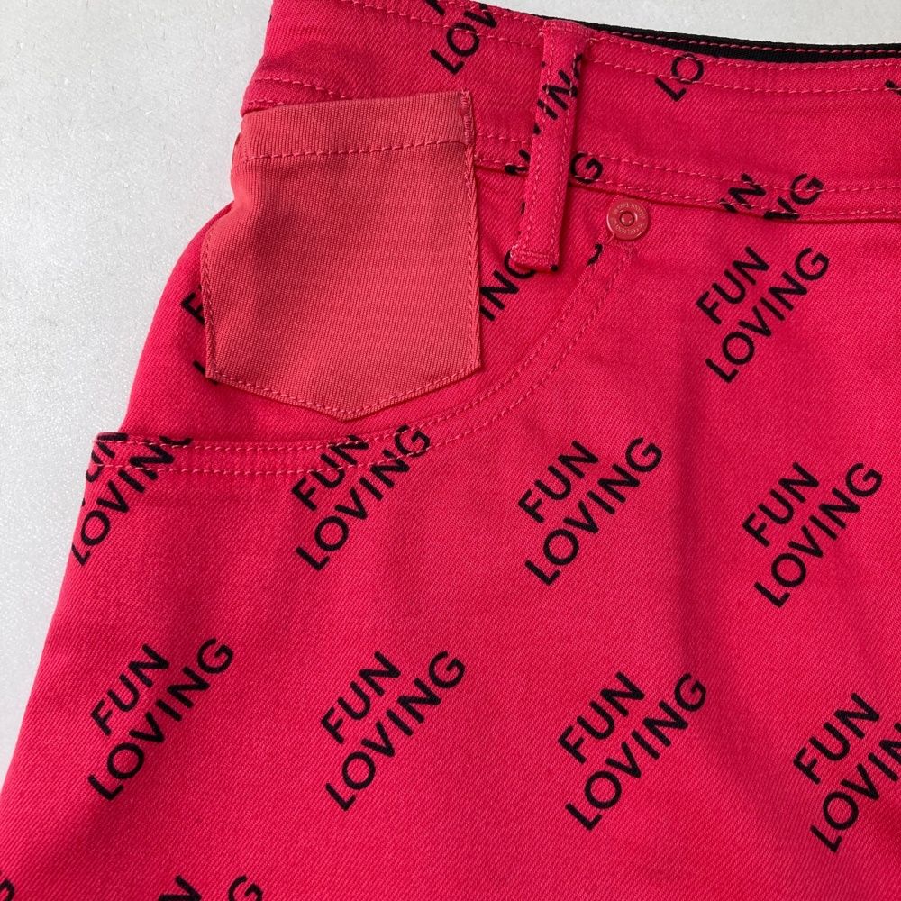 TFW49 ブラック ナイロン生地　カーゴスカート TFW49 ブラック ナイロン生地 カーゴスカート