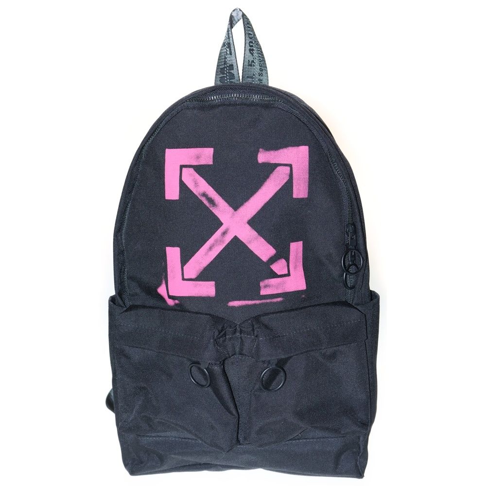 OFF-WHITE オフホワイト ARROWS BACKPACK アローズ バックパック リュックサック ブラック OMNB003R19C36024
