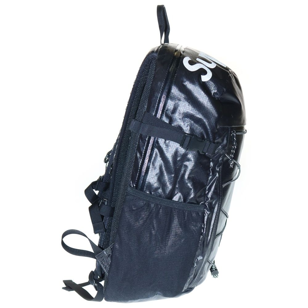 SUPREME シュプリーム 17AW Box Logo Cordura Backpack ボックス ロゴ コーデュラ バックパック リュックサック ブラック DECORATOM_COM_BR