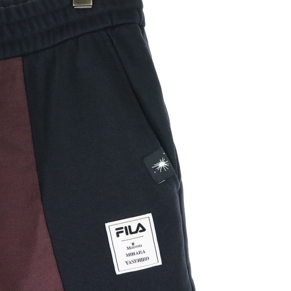  MAISON メゾンミハラヤスヒロ FILA フィラ スウェットパンツ ブラック その他 メンズ