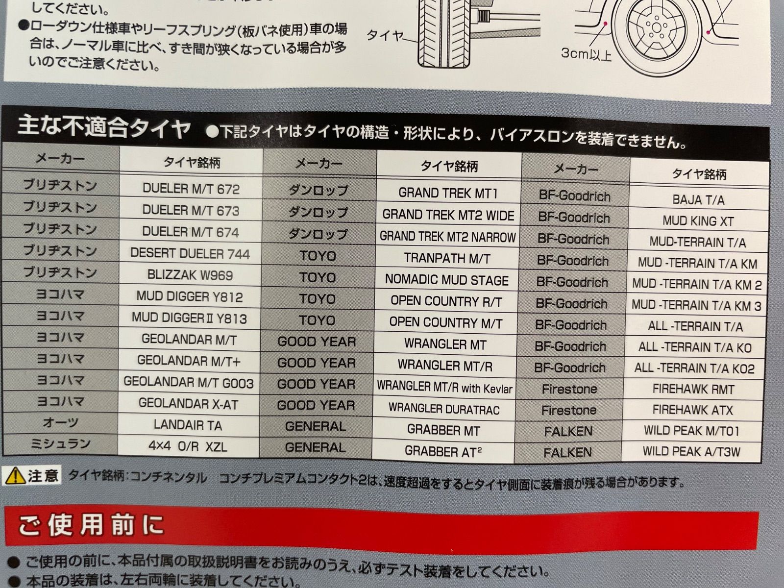 非金属タイヤチェーン
