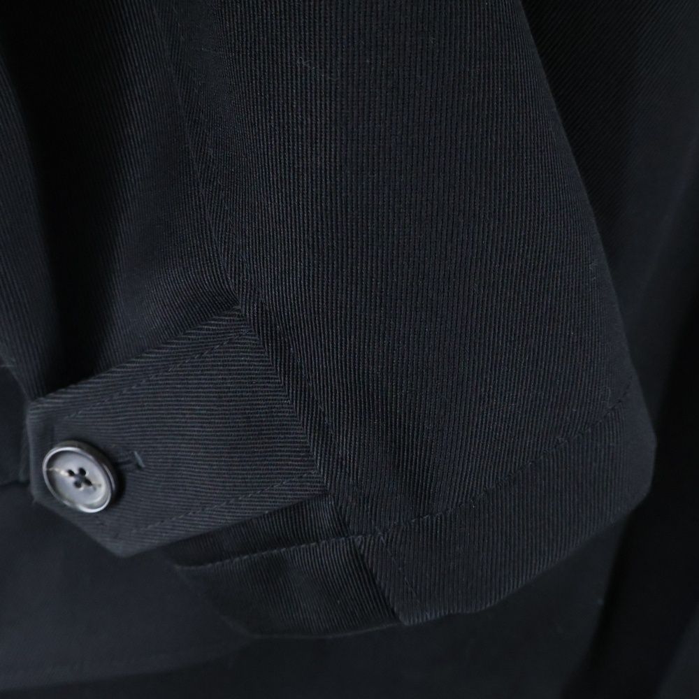 ウール バックロゴプリント