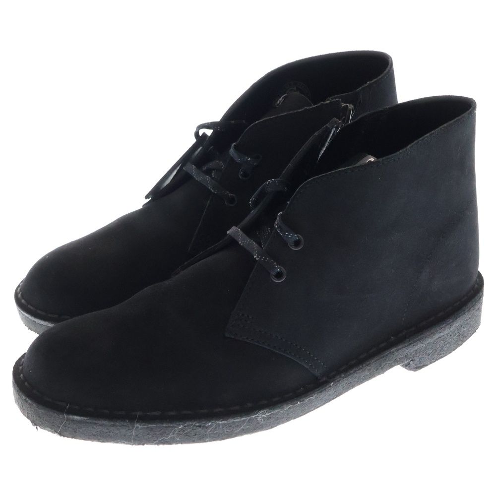 SOPHNET. ソフネット 24 SS ×CLARKS DESERT BOOTS クラークス スウェードレザー サイドジップ デザートブーツ ブラック SOPH-240070