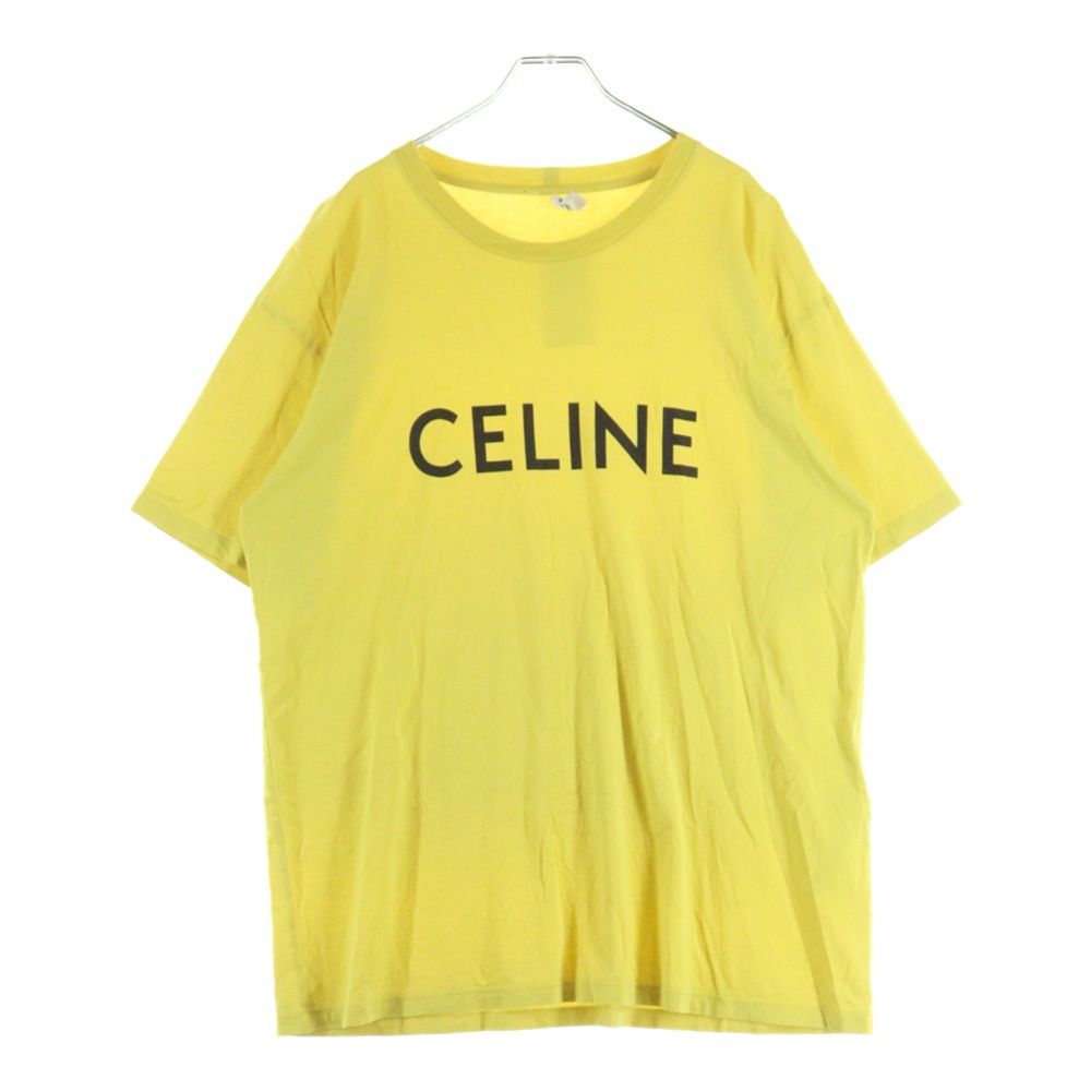 CELINE セール (セリーヌ) フロントロゴプリントクルーネック 半袖T
