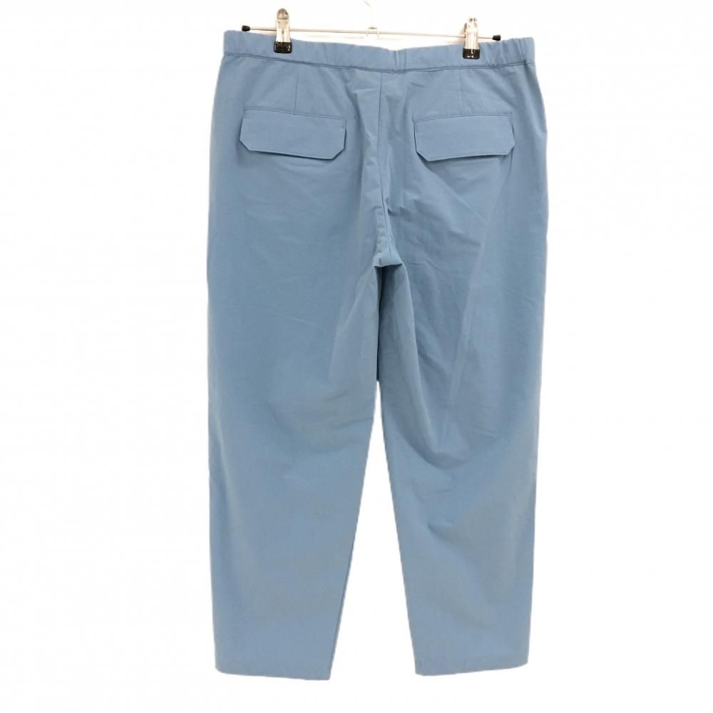 ムータマリン パンツ スモーキーブルー系 ウエストベルト付 ストレッチ メンズ 6 L ゴルフウェア muta