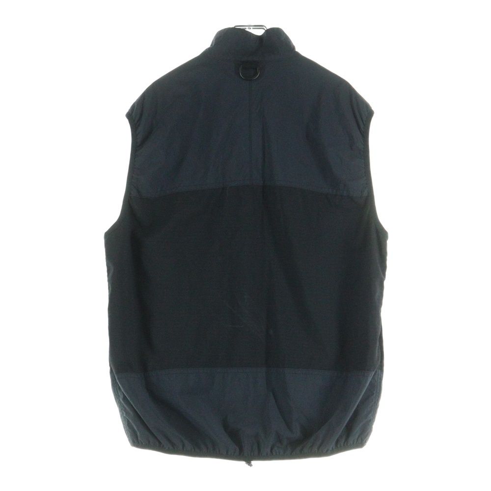 COMME des GARCONS HOMME コムデギャルソンオム Zip Up Vest 裏地カモフラージュ 迷彩 ジップアップベスト ネイビー HK-J015