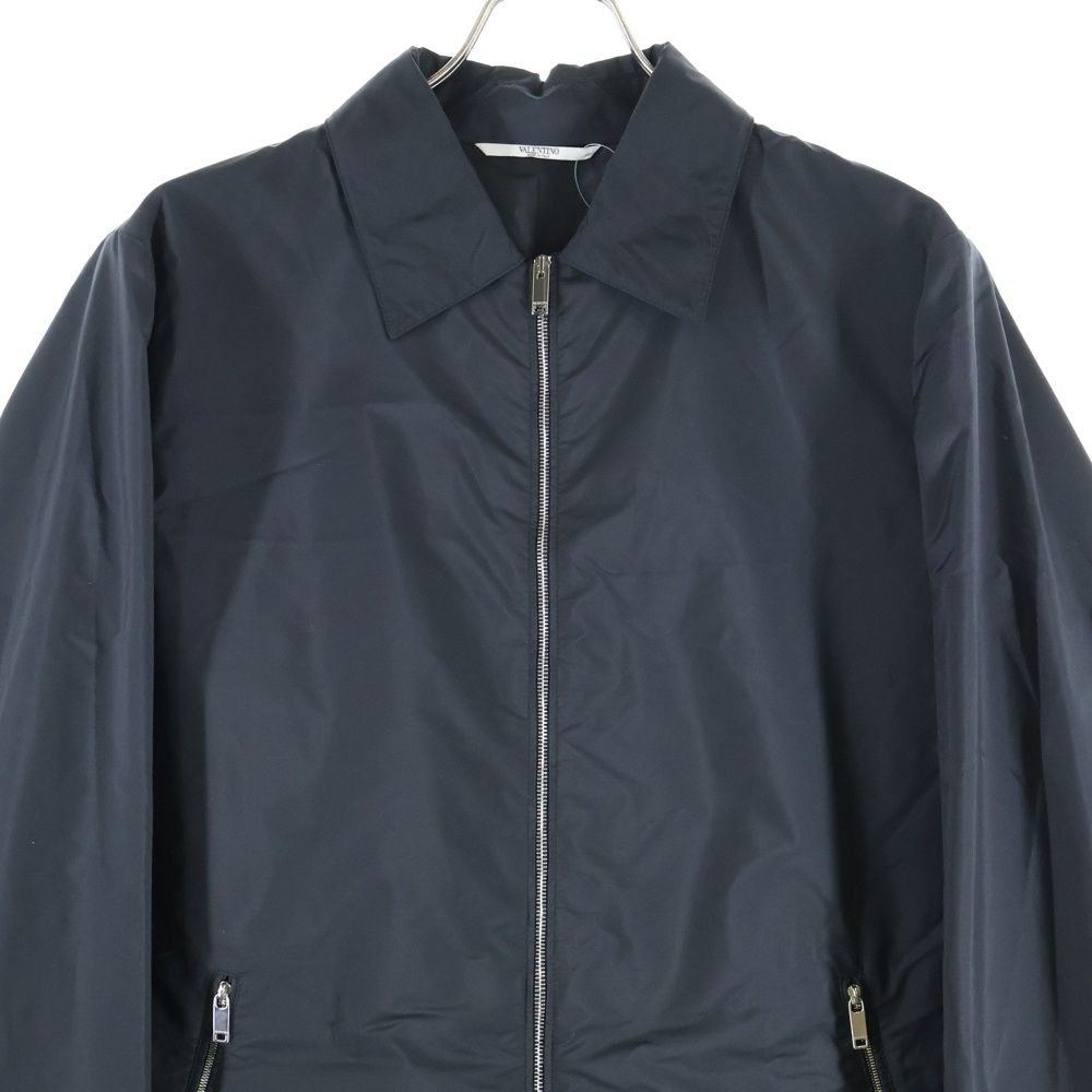VALENTINO ナイロンジャケット VALENTINO (ヴァレンティノ) バックロックスタッズ ジップアップ