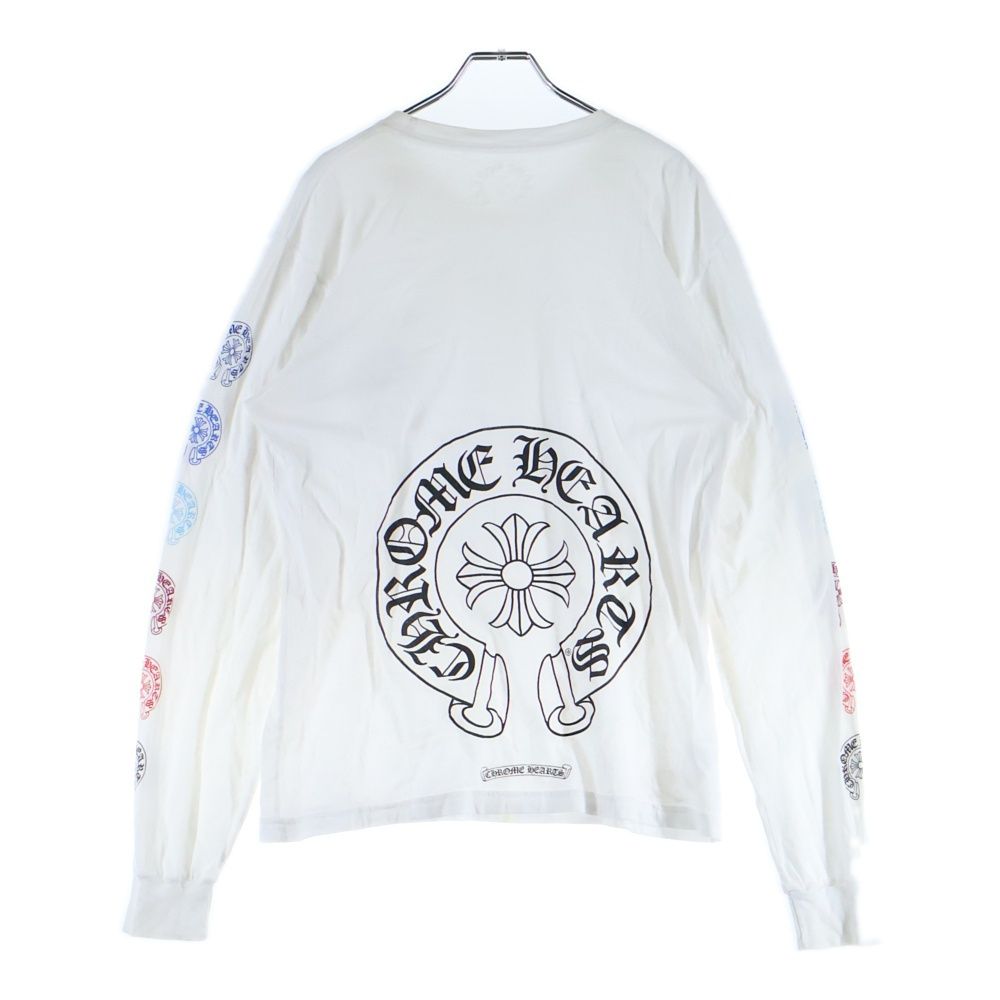 CHROME HEARTS (クロムハーツ) Multi Color Horseshoe L/S Tee マルチ
