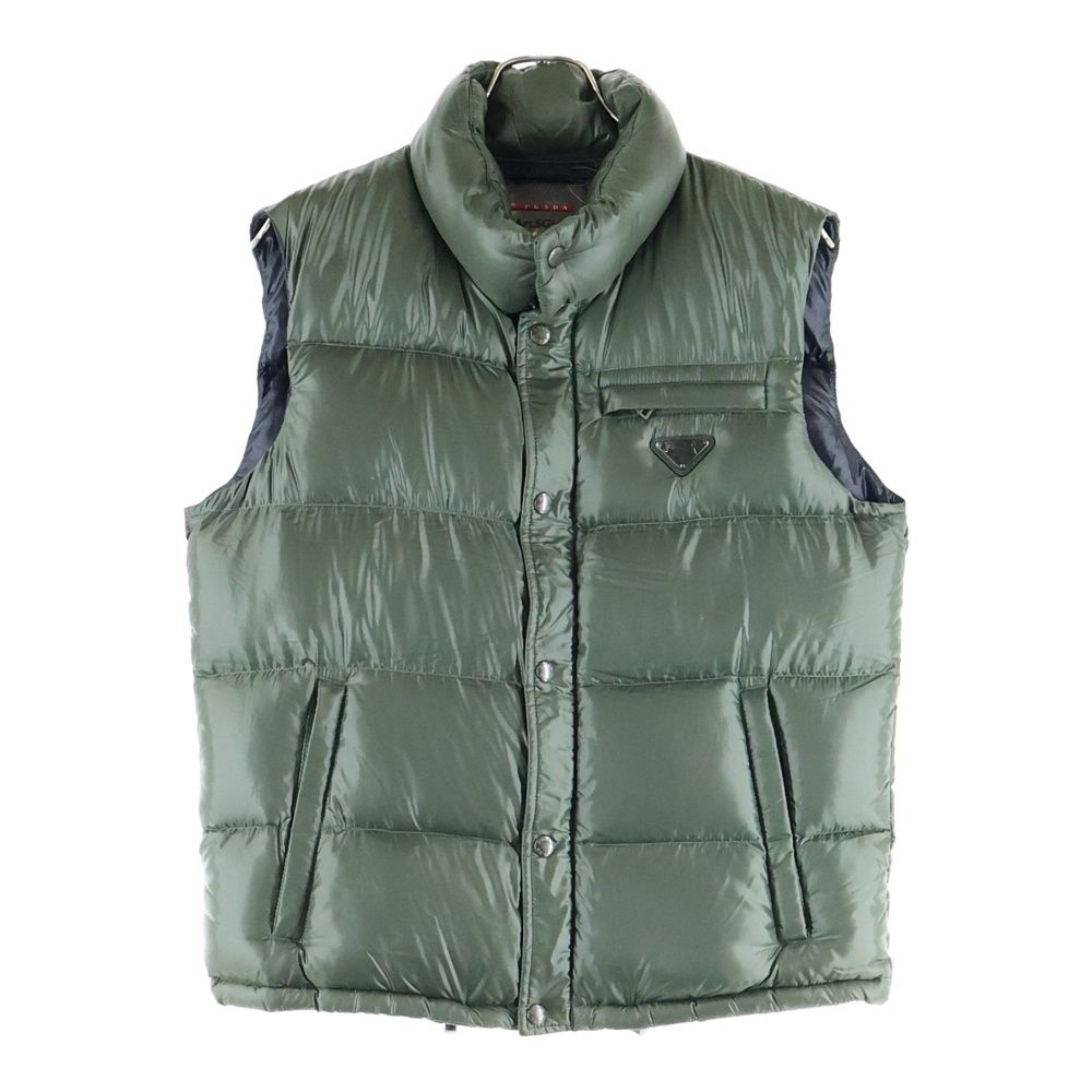 PRADA SPORT プラダ スポーツ ナイロン ダウン ベスト グリーン SGH282 8112 AR0