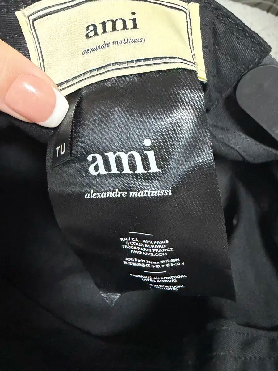 アミ ユニセックス ベースボールキャップ