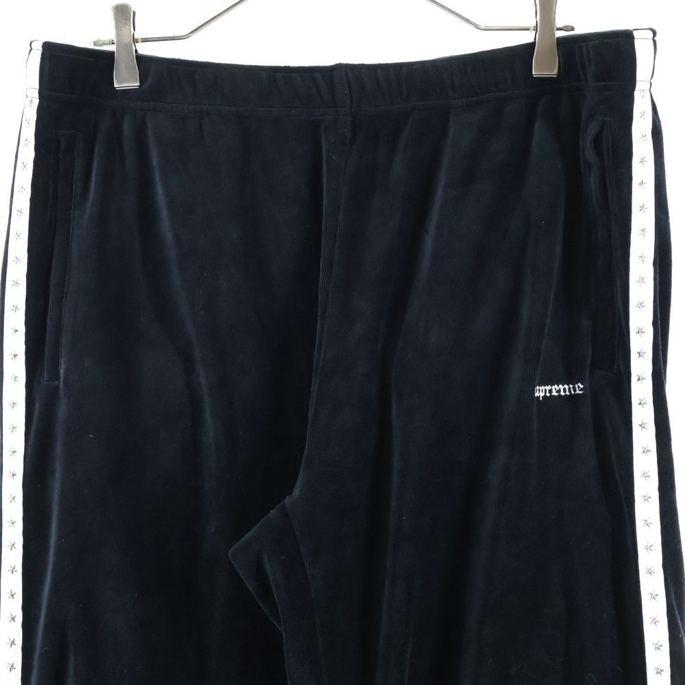 SUPREME (シュプリーム) 22AW Studded Velour Track Pant スタッズ