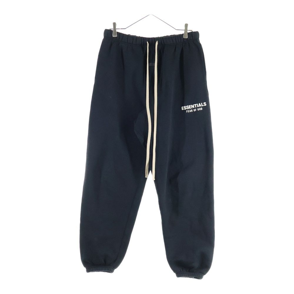 FEAR OF GOD ESSENTIALS フィアオブゴッド エッセンシャルズ SWEAT PANTS ロゴプリント ドローストリング スウェットパンツ ブラック
