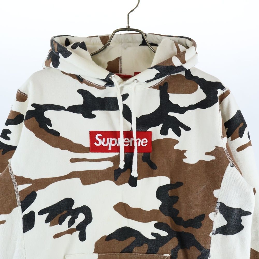 SUPREME (シュプリーム) 16AW Box Logo Hooded Sweatshirt カモ柄