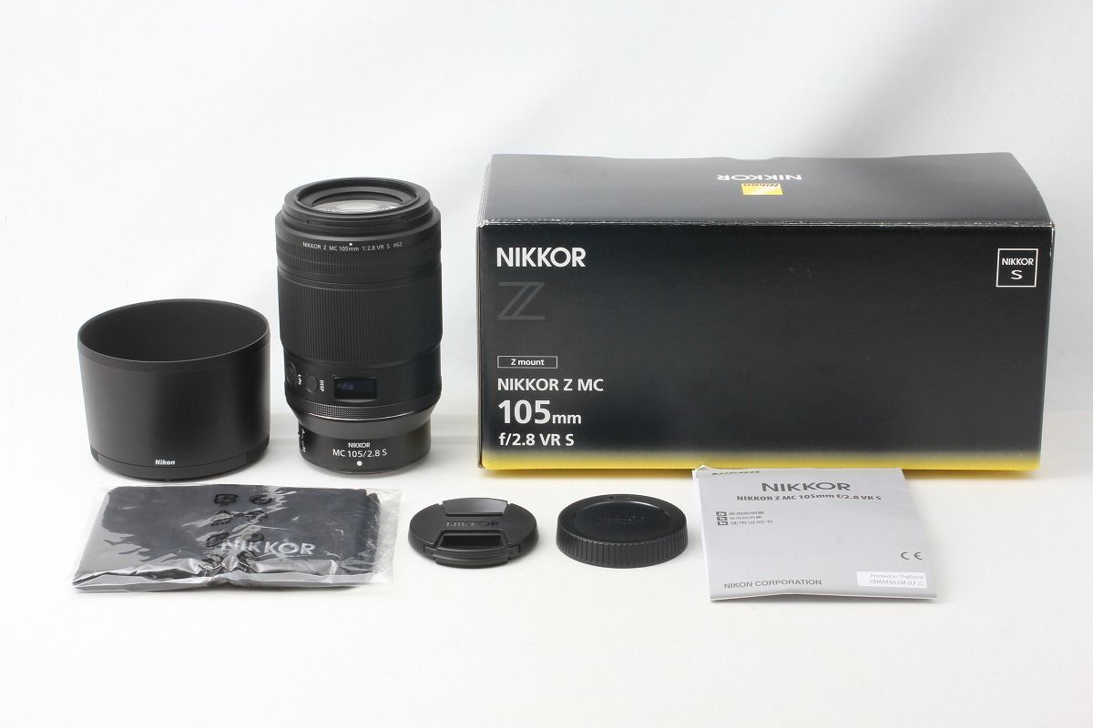 ニコン Nikon NIKKOR Z MC 105mm F2.8 VR S 完備 元箱 48794
