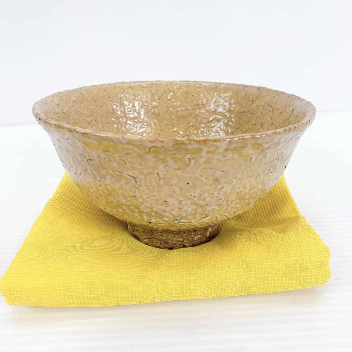 九世 坂高麗左衛門 井戸 茶碗 井戸茶碗 茶碗 萩焼 萩茶碗 アンティーク 茶道具 陶器 伝統工芸 美術