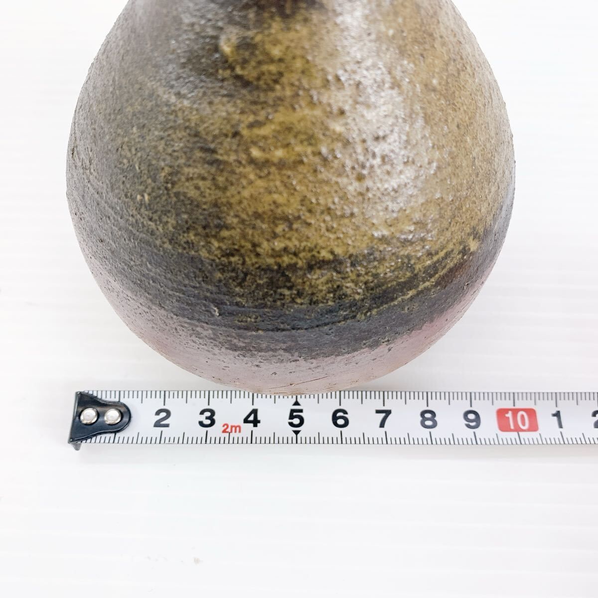 岡山無形重要文化財 山本 雄一 備前焼 徳利 共箱 酒器 骨董 アンティーク 伝統 WWW_IBETON_RU