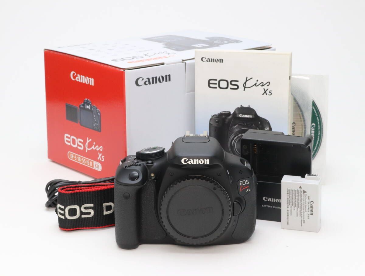 D (ジャンク) Canon キヤノン EOS Kiss X5 ボディ 返品不可 110-214