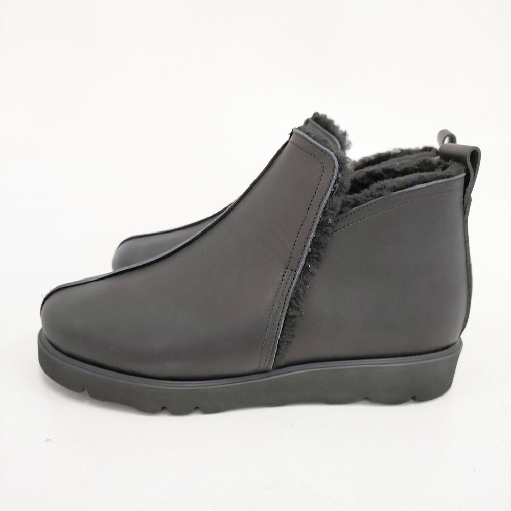 SHOES BOA ANKLE BOOTS 24 cm ボアアンクルブーツ ブーツ ブラック レディース ビューティフルシューズ 5-1021 T